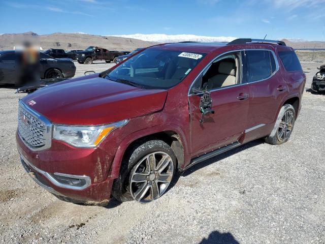 1GKKNPLS2HZ302739 - 2017 GMC ACADIA DENALI MAROON photo 1