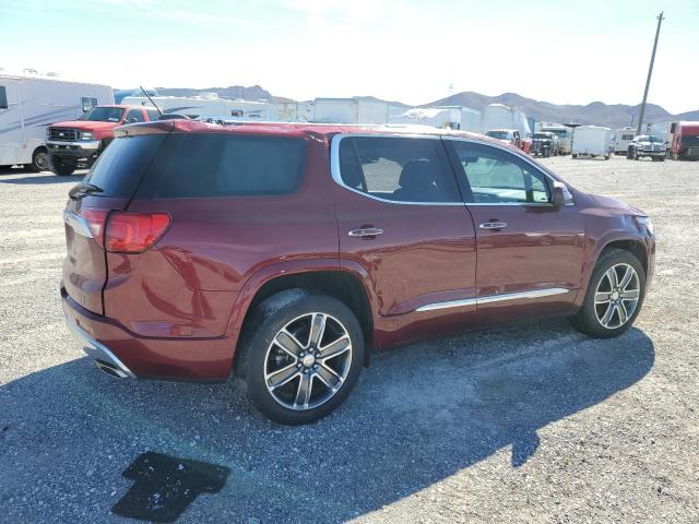 1GKKNPLS2HZ302739 - 2017 GMC ACADIA DENALI MAROON photo 3