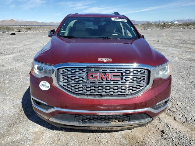 1GKKNPLS2HZ302739 - 2017 GMC ACADIA DENALI MAROON photo 5