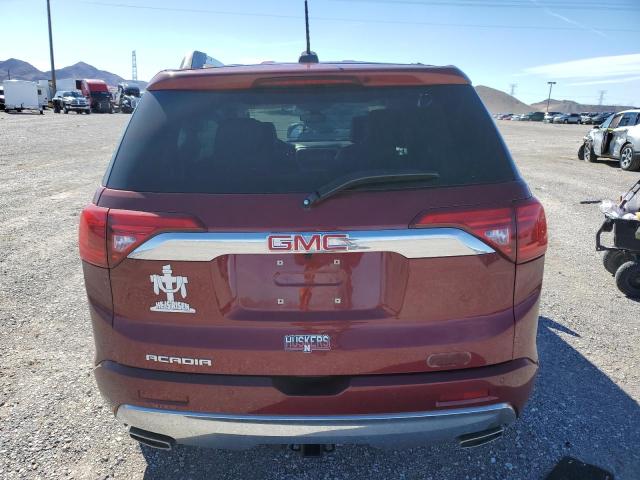 1GKKNPLS2HZ302739 - 2017 GMC ACADIA DENALI MAROON photo 6