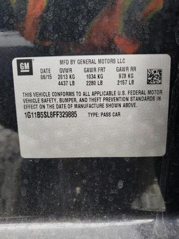 1G11B5SL8FF329885 - 2015 CHEVROLET MALIBU LS CHARCOAL photo 13