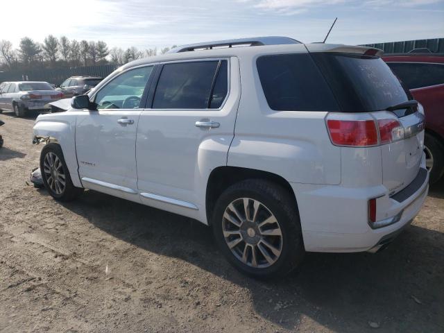 2GKFLVE37H6119477 - 2017 GMC TERRAIN DENALI WHITE photo 2