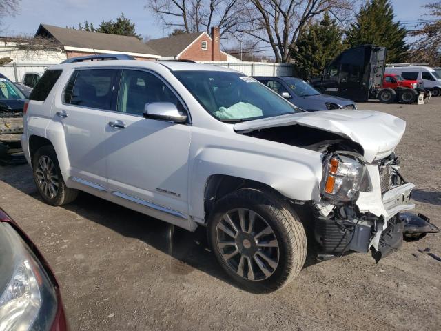 2GKFLVE37H6119477 - 2017 GMC TERRAIN DENALI WHITE photo 4