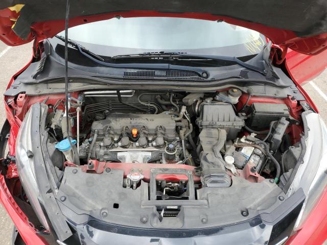 3CZRU6H56HM733204 - 2017 HONDA HR-V EX RED photo 11