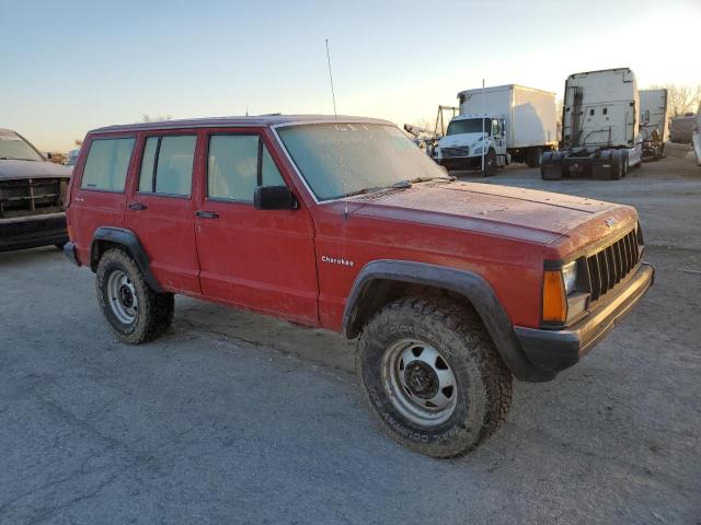 1J4FJ28S6NL252117 - 1992 JEEP CHEROKEE RED photo 4