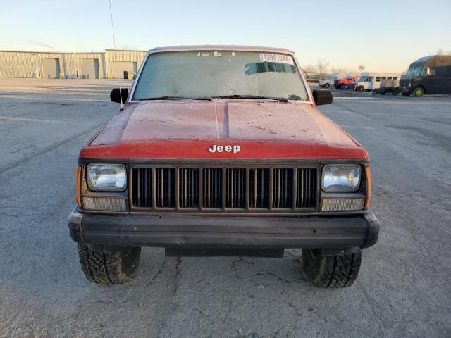 1J4FJ28S6NL252117 - 1992 JEEP CHEROKEE RED photo 5