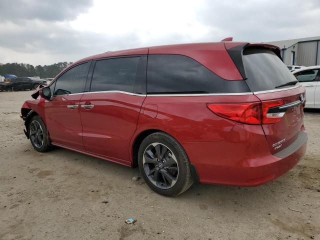 5FNRL6H99PB005018 - 2023 HONDA ODYSSEY ELITE RED photo 2