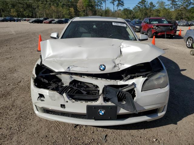 WBAKA83509CY33804 - 2009 BMW 750 I WHITE photo 5