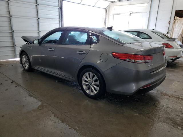 5XXGU4L33GG014189 - 2016 KIA OPTIMA EX GRAY photo 2