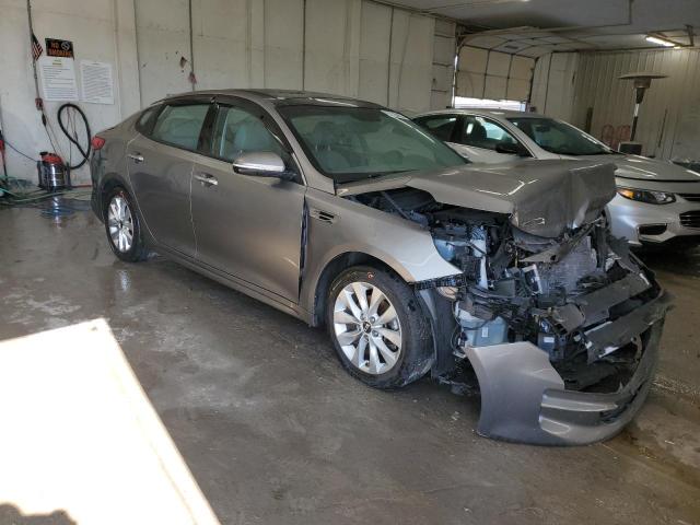 5XXGU4L33GG014189 - 2016 KIA OPTIMA EX GRAY photo 4