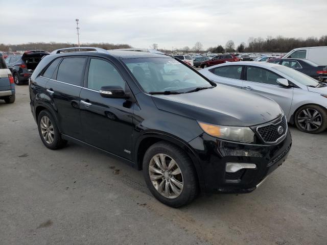 5XYKWDA26BG157978 - 2011 KIA SORENTO SX BLACK photo 4