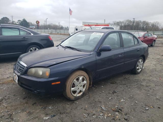 KMHDN46D35U056658 - 2005 HYUNDAI ELANTRA GLS BLUE photo 1