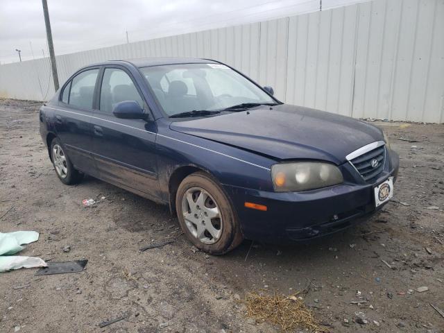 KMHDN46D35U056658 - 2005 HYUNDAI ELANTRA GLS BLUE photo 4