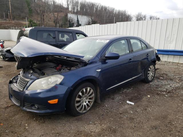 JS2RF9A3XD6100229 - 2013 SUZUKI KIZASHI SE BLUE photo 1