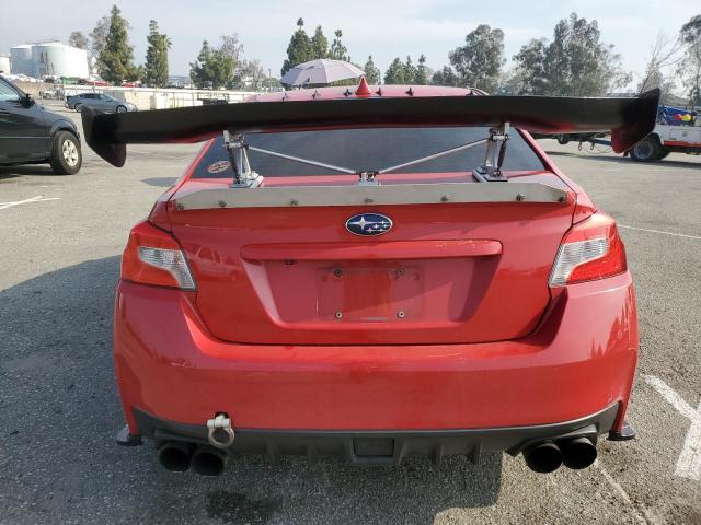 JF1VA1B62G9832008 - 2016 SUBARU WRX RED photo 6