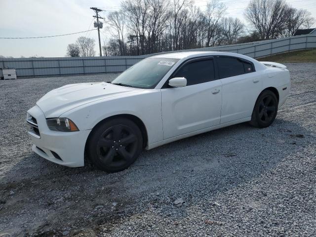 2C3CDXHG5EH368290 - 2014 DODGE CHARGER SXT WHITE photo 1