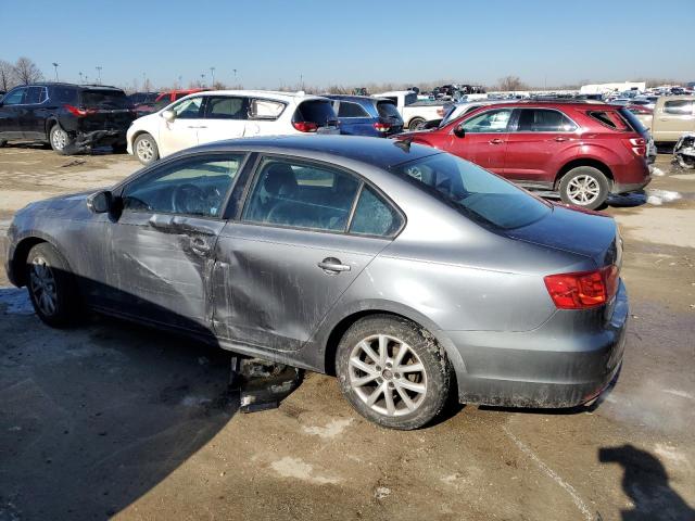 3VWDX7AJ8CM378594 - 2012 VOLKSWAGEN JETTA SE GRAY photo 2