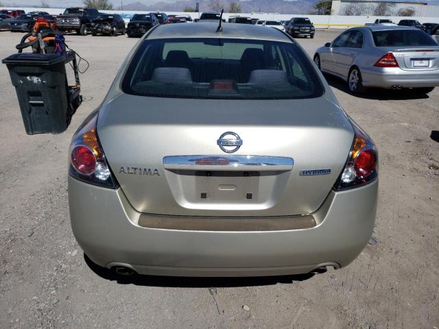 1N4CL21E99C105647 - 2009 NISSAN ALTIMA HYBRID TAN photo 6