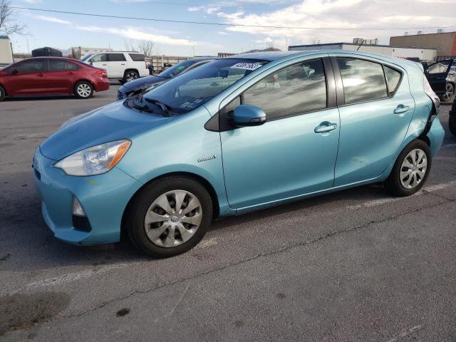 JTDKDTB35C1030552 - 2012 TOYOTA PRIUS C BLUE photo 1