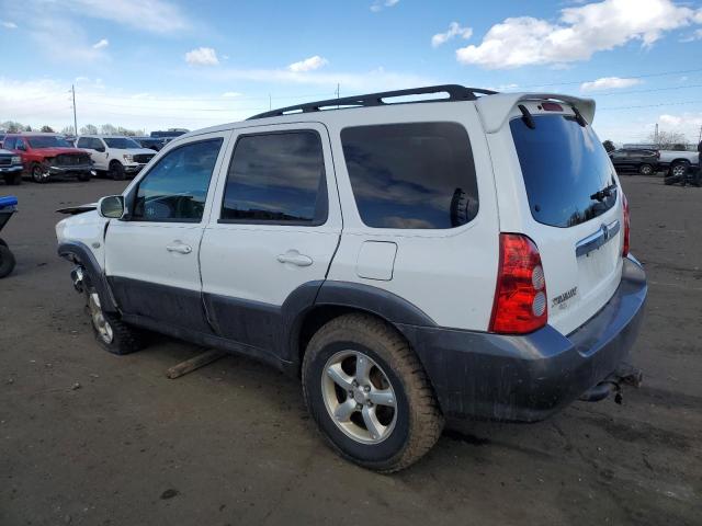 4F2YZ94115KM23679 - 2005 MAZDA TRIBUTE S WHITE photo 2