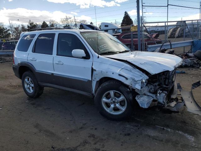 4F2YZ94115KM23679 - 2005 MAZDA TRIBUTE S WHITE photo 4