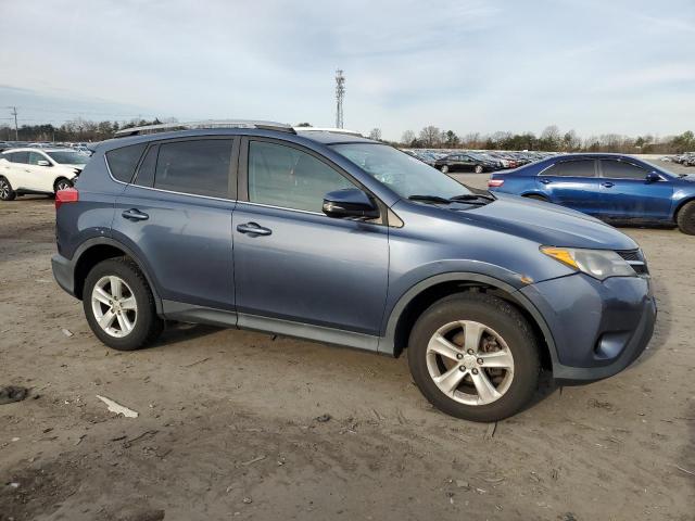 2T3RFREV0DW113656 - 2013 TOYOTA RAV4 XLE BLUE photo 4