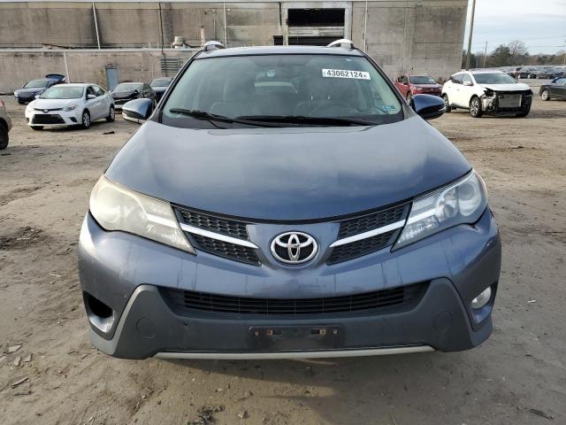 2T3RFREV0DW113656 - 2013 TOYOTA RAV4 XLE BLUE photo 5