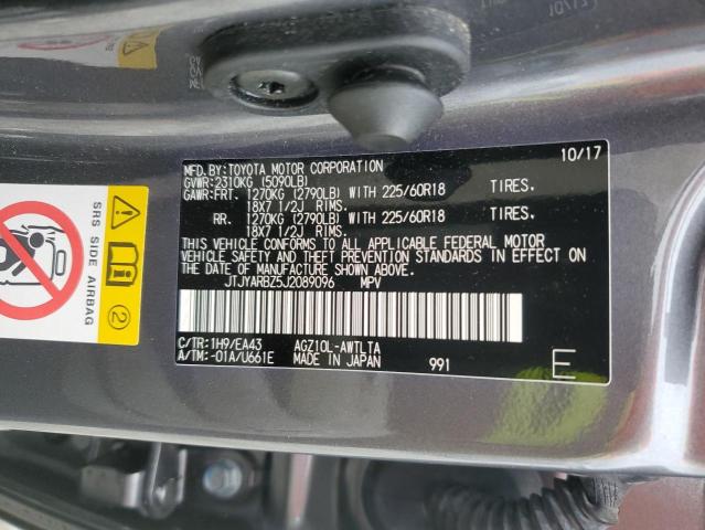 JTJYARBZ5J2089096 - 2018 LEXUS NX 300 BASE Szary zdjęcie 13