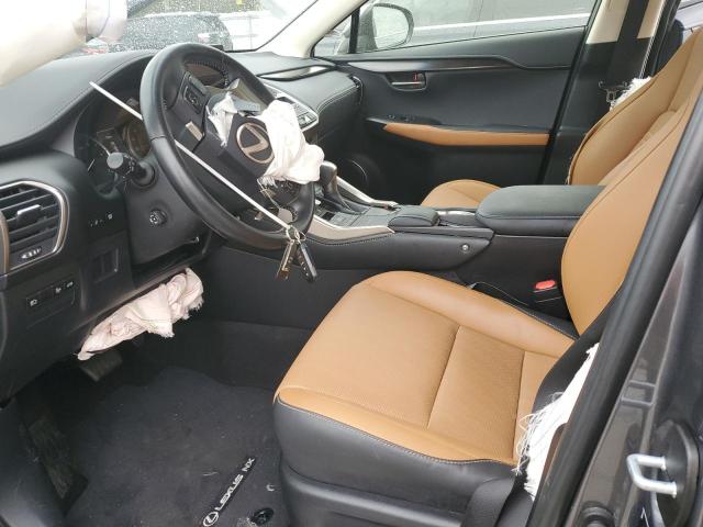 JTJYARBZ5J2089096 - 2018 LEXUS NX 300 BASE Szary zdjęcie 7