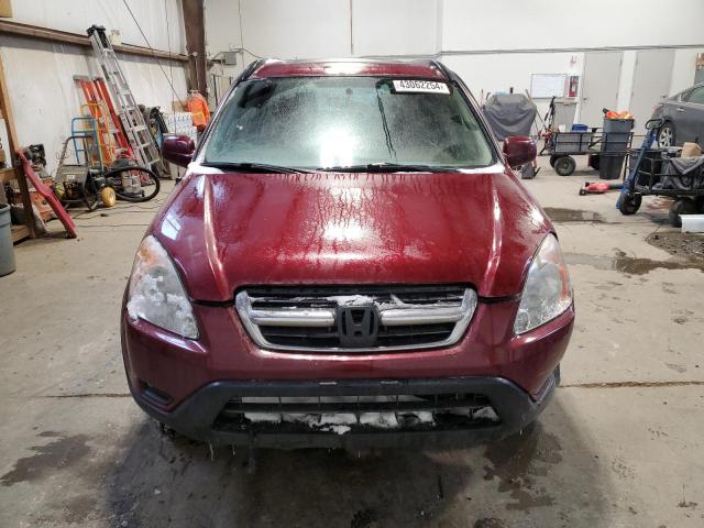 JHLRD78953C818305 - 2003 HONDA CR-V EX RED photo 5