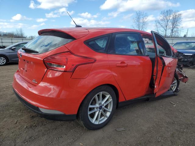 1FADP3K25GL263466 - 2016 FORD FOCUS SE RED photo 3