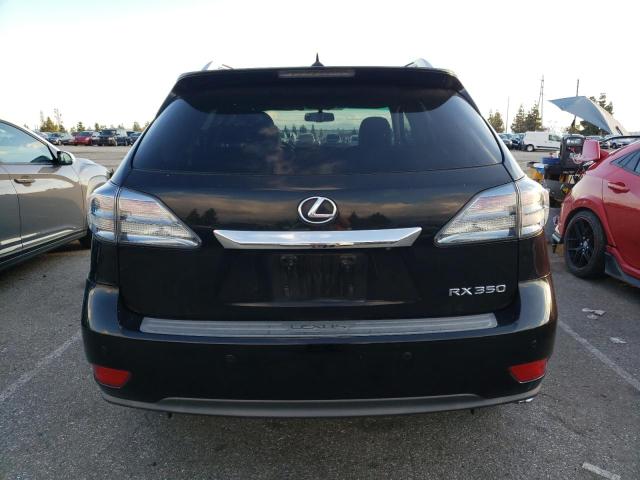 2T2ZK1BA5CC086747 - 2012 LEXUS RX 350 BLACK photo 6