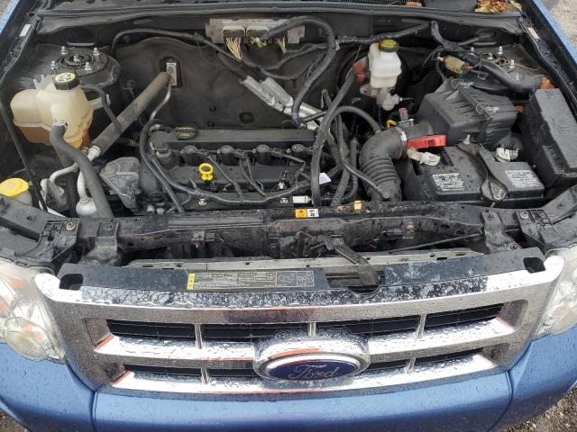 1FMCU03759KA20994 - 2009 FORD ESCAPE XLT BLUE photo 11