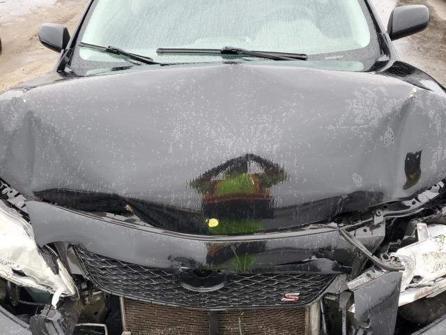 2T1BU4EE0AC517749 - 2010 TOYOTA COROLLA BASE BLACK photo 11