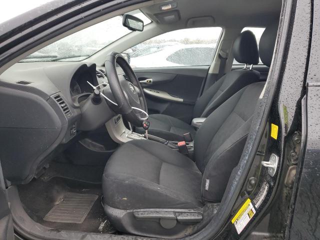 2T1BU4EE0AC517749 - 2010 TOYOTA COROLLA BASE BLACK photo 7