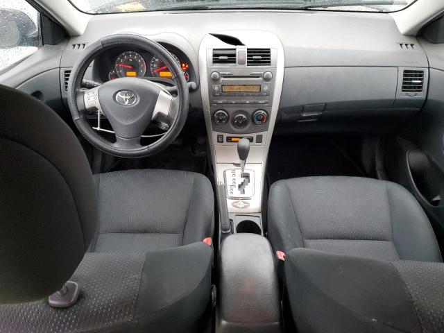 2T1BU4EE0AC517749 - 2010 TOYOTA COROLLA BASE BLACK photo 8