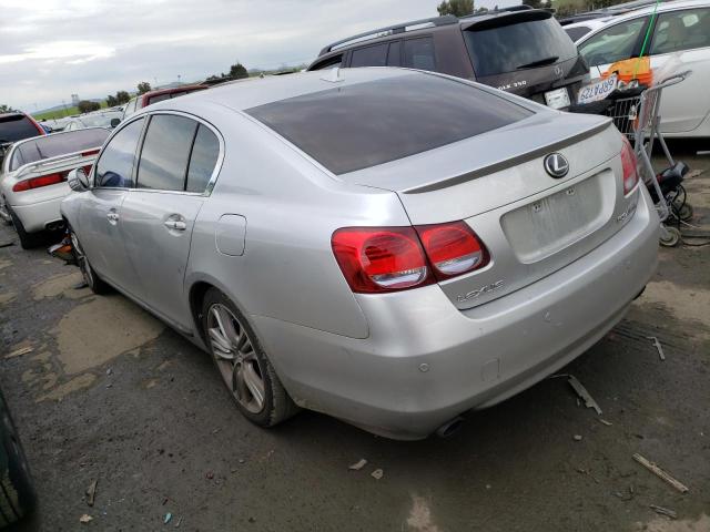 JTHBC96SX95018601 - 2009 LEXUS GS 450H SILVER photo 2