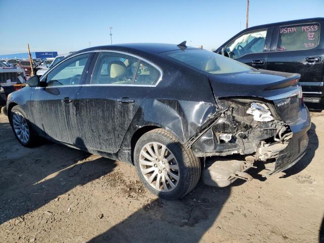2G4GR5EK1C9113375 - 2012 BUICK REGAL BLACK photo 2