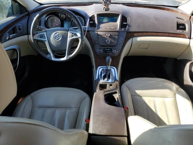 2G4GR5EK1C9113375 - 2012 BUICK REGAL BLACK photo 8