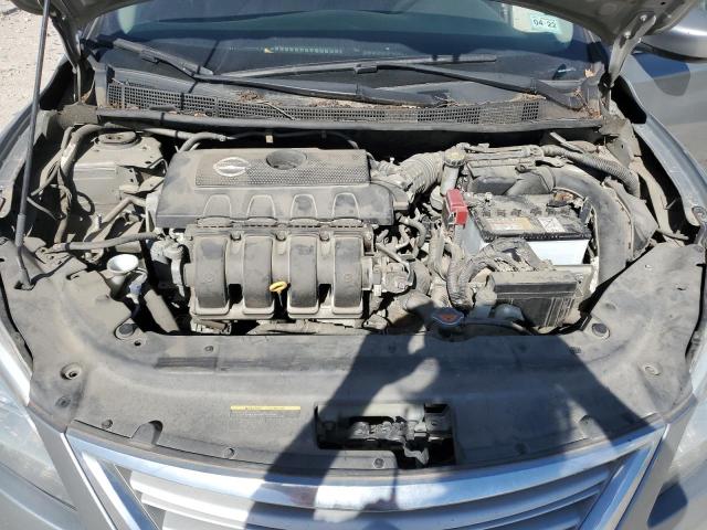 3N1AB7AP9EY252316 - 2014 NISSAN SENTRA S SILVER photo 11