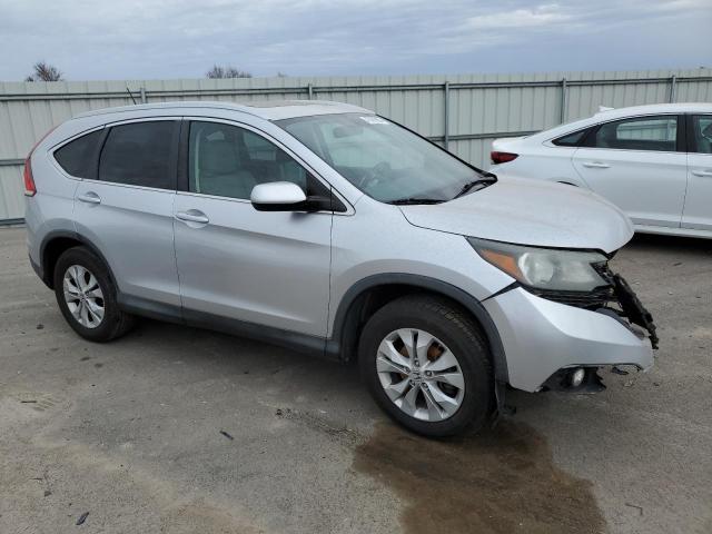 2HKRM4H78DH640079 - 2013 HONDA CR-V EXL SILVER photo 4