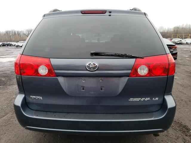 5TDZA23C76S499228 - 2006 TOYOTA SIENNA CE GRAY photo 6