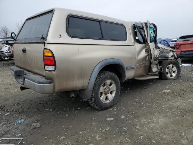 5TBBT441X2S301099 - 2002 TOYOTA TUNDRA ACCESS CAB TAN photo 3