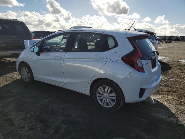 JHMGK5H50GX003230 - 2016 HONDA FIT LX WHITE photo 2