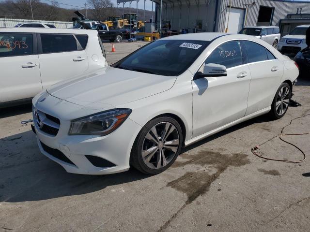 WDDSJ4EBXEN030193 - 2014 MERCEDES-BENZ CLA 250 WHITE photo 1