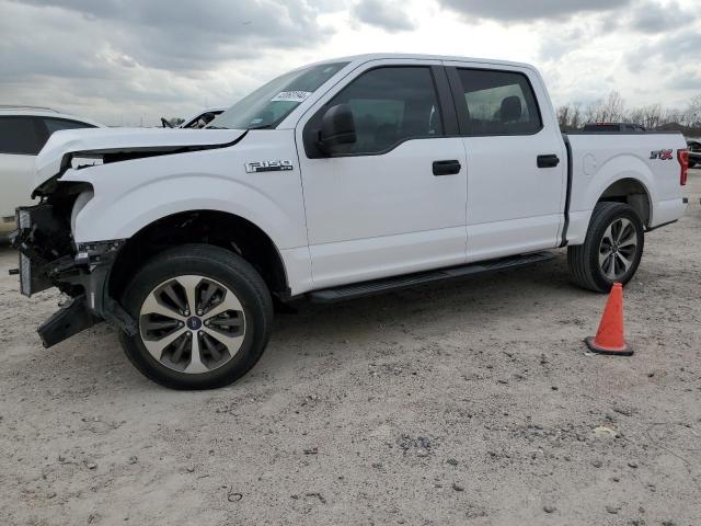 1FTEW1CP2KKD44066 - 2019 FORD F150 SUPERCREW WHITE photo 1