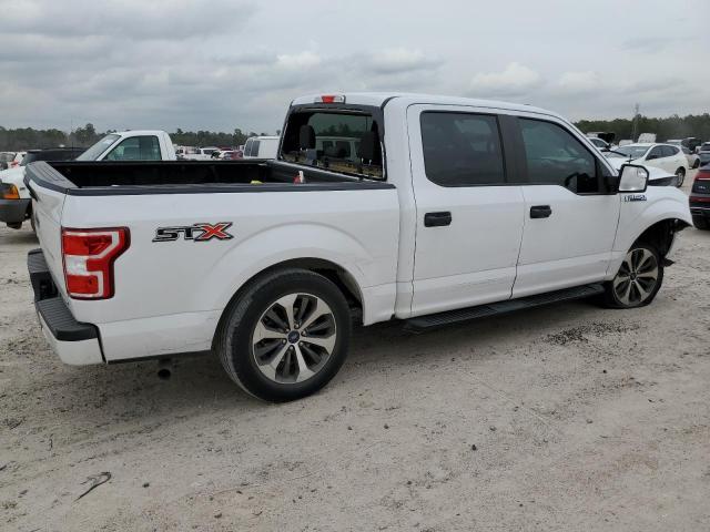 1FTEW1CP2KKD44066 - 2019 FORD F150 SUPERCREW WHITE photo 3