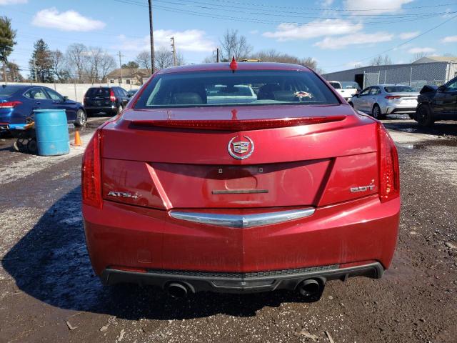 1G6AG5RX8E0152096 - 2014 CADILLAC ATS RED photo 6