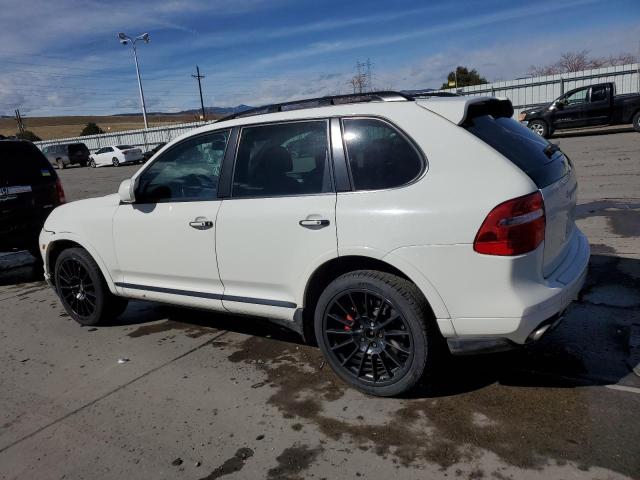 WP1AC29P08LA92307 - 2008 PORSCHE CAYENNE TURBO WHITE photo 2