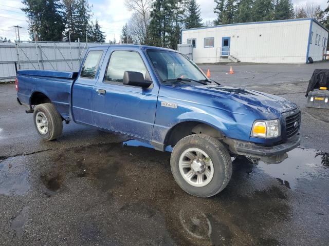 1FTYR14U98PA21850 - 2008 FORD RANGER SUPER CAB BLUE photo 4